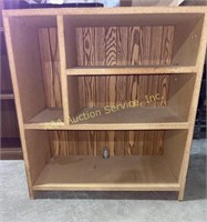 Wooden shelving unit 28in x 12inx 26.75in