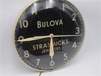 Bulova Advertising Clock Starsmicks Jewelers
