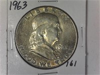 1963 Franklin Half Dollar