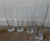 E2) set of 4 Large glasses
