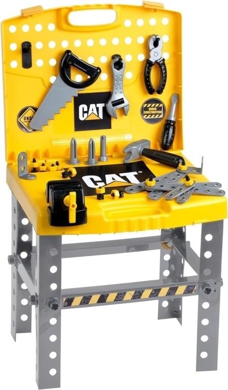 Theo Klein CAT: Foldable Workbench, Multicolor