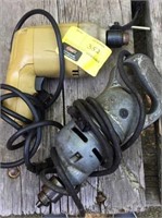 Lot of two electric drills. Cummins and Black &
