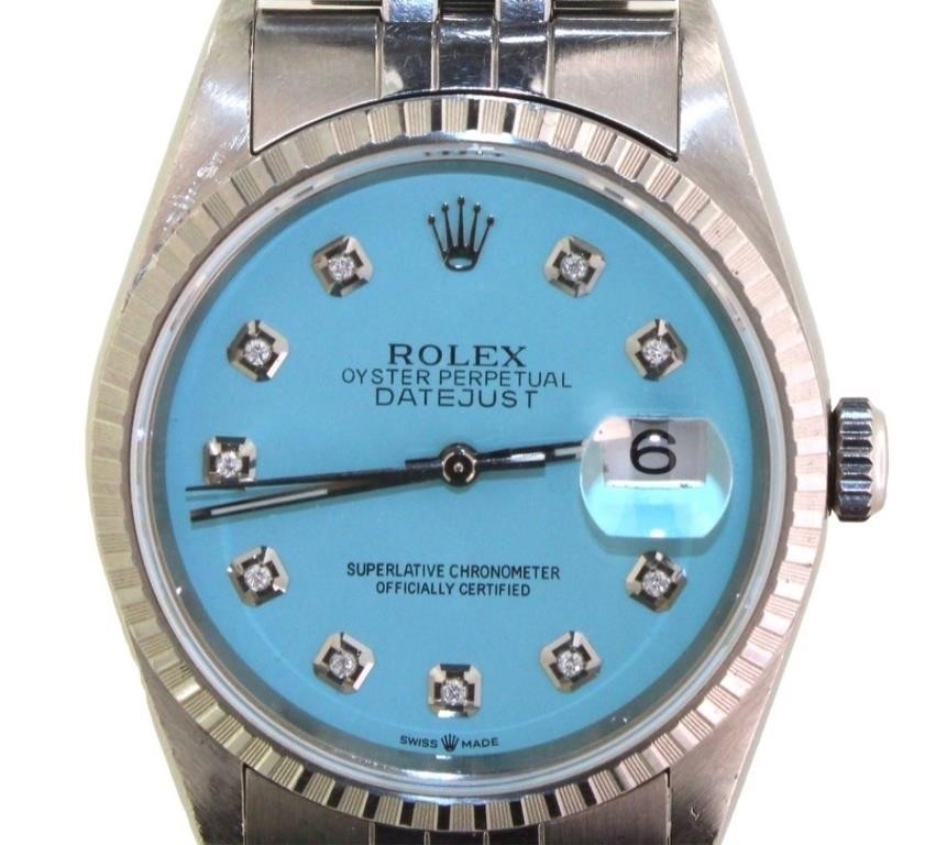 Rolex Oyster Perpetual 16220 Datejust 36 mm Watch