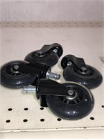 Four 3" Caster Wheels