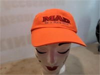 NEW MAD Be a Mad Man Orange Hunting Cap