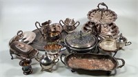 Lot of Silver Plated Display Pieces