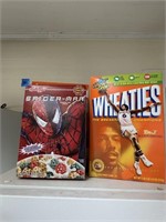 3 Unopened Collector Cereal Boxes