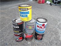 VARIOUS PAINT PRODUCTS (7)