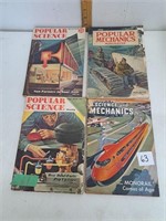 1940s Mechanics and Science Magazines
