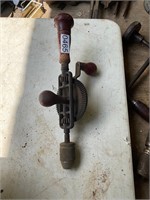 Vintage Red Handle - Hand Drill