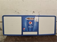 Wall Mount Pepsi Menu Board