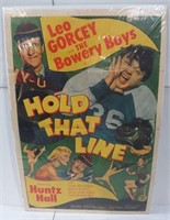 Hold That Line '52 Bowery Boys/Monogram 1sh Poster