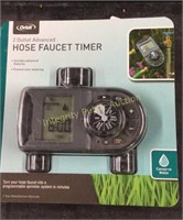 Orbit 2 Outlet Advanced Hose Faucet Timer