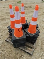 Lot of 50 New Traffic Cones