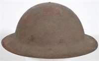 WWI 110th FA 29th Div Painted AEF Doughboy Helmet