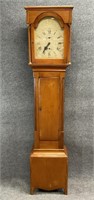 Ca 1825 Wooden Work Tall Clock