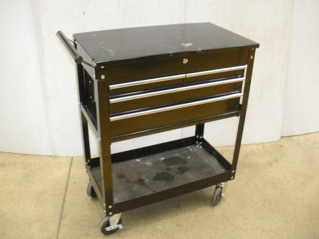 Metal Tool Cart  31x18x38 inches