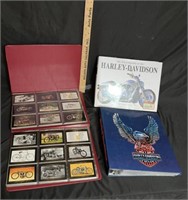 Harley-Davidson Cards w/ Card Holders, Harley