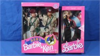 NIB 1992 Army Barbie & Ken Deluxe Set, NIB 1989