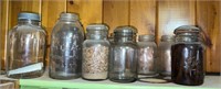 Vintage Canning Jars w/Contents