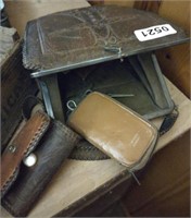 Leather Purse, Wallet & Key Fobs