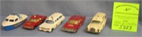 Group of five vintage Matchbox vehicles