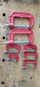 Group of clamps