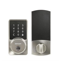 W7141  Hubspace Deadbolt Satin Nickel Wi-Fi