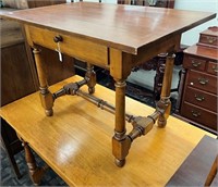 Signed “Wallace Nutting” Walnut Tavern Table