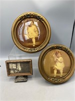 Antique wooden picture frames