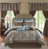 24 Piece Room in a Bag Bedding-Set, King