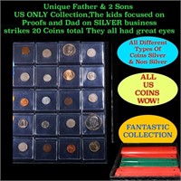 Unique Father & 2 Sons US ONLY Collection,The kids