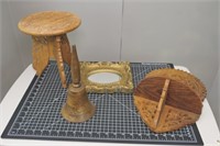Table, Shelf, Mirror & Bell