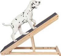 TOLEAD Wooden Adjustable Pet Ramp READ DESC.