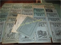 Frontier Times Vintage Western Periodical - 32pc