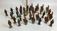 Tin litho soldiers & cowboys