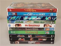 10 CHILDRENS DVDs