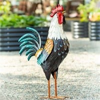 35" (90cm) Metal Farmhouse Rooster