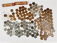 Assorted Wheat Pennies: Steel & More