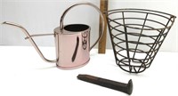 Watering Can, R/R Spike, Egg Basket