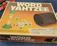 Vintage Word Yahtzee Game