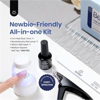 Beetles Gel Nail Kit Easy Nail Extension Set 2 I