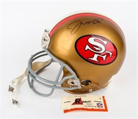 Joe Montana Autographed Riddell Football Helmet