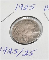 1925/1925 Buffalo Nickel
