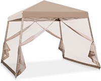 COOS BAY 10x10 Slant Leg Pop Up Canopy Tent