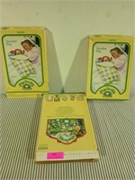 Three cabbage patch kid slumber bag