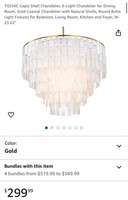 CHANDELIER (OPEN BOX)