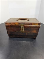 Vintage Sewing Box with Contents
