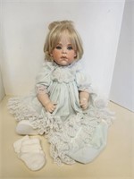 Doll, T B 1990, Blue & Lace Dress