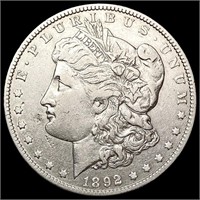 1892-O Morgan Silver Dollar CLOSELY UNCIRCULATED